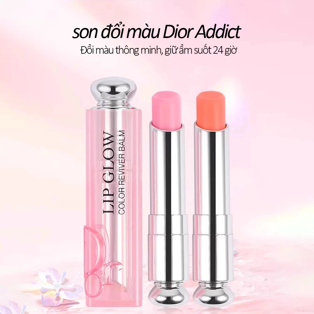 Dior Lip Glow – Son Dưỡng Dior Tái Tạo Độ Ẩm, Môi Căng Mượt Tự Nhiên